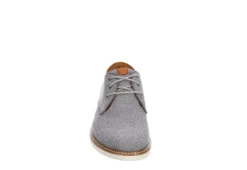 Florsheim Mens Highland Canvas Plain Toe Oxford - Grey -Cheap Vault Of Soles Store US 01 521078 02