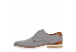 Florsheim Mens Highland Canvas Plain Toe Oxford - Grey -Cheap Vault Of Soles Store US 01 521078 03