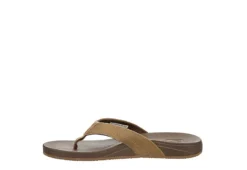 Reef Mens Cushion Spring Flip Flop Sandal - Brown -Cheap Vault Of Soles Store US 01 544198 03