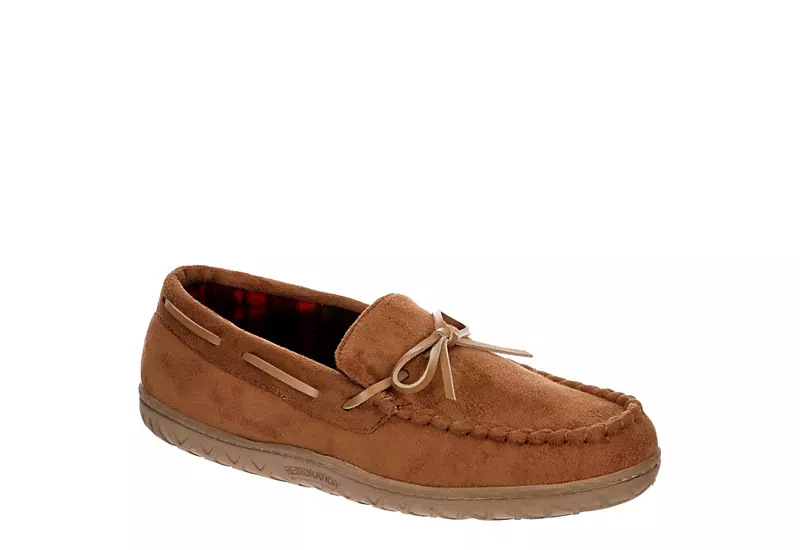 Restoration Mens Cabin Slipper - Tan 3 Restoration Mens Cabin Slipper - Tan