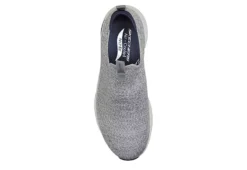 Skechers Mens Arch Fit Slip On - Grey -Cheap Vault Of Soles Store US 01 600472 03