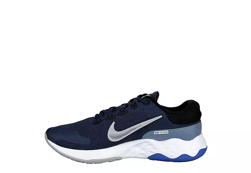 Nike Mens Renew Ride 3 Running Shoe - Navy 6 Nike Mens Renew Ride 3 Running Shoe - Navy - Image 4