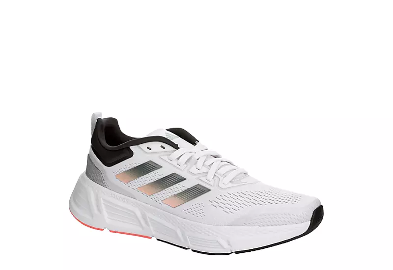 Adidas Mens Questar Running Shoe - White 3 Adidas Mens Questar Running Shoe - White