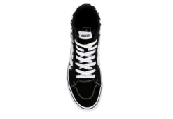 Vans Mens Filmore High Top Sneaker - Black -Cheap Vault Of Soles Store US 01 600635 05