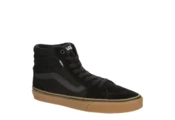 Vans Mens Filmore High Top Sneaker - Black