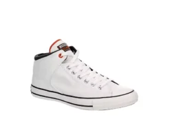 Converse Mens Chuck Taylor All Star High Street Sneaker - White