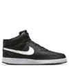 Nike Mens Court Vision Mid Sneaker - Black -Cheap Vault Of Soles Store US 01 600796 00