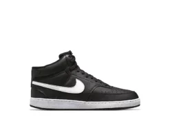 Nike Mens Court Vision Mid Sneaker - Black -Cheap Vault Of Soles Store US 01 600796 01