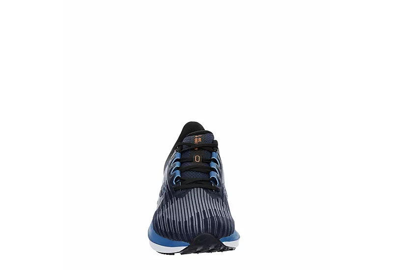 Nike Mens Air Winflo 9 Running Shoe - Navy 5 Nike Mens Air Winflo 9 Running Shoe - Navy - Image 3