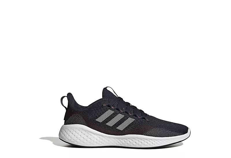 Adidas Mens Fluidflow 2.0 Running Shoes - Navy 4 Adidas Mens Fluidflow 2.0 Running Shoes - Navy - Image 2