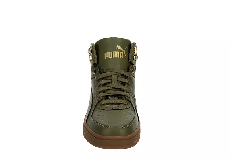 Puma Mens Rebound Rugged Sneaker Boot - Olive 5 Puma Mens Rebound Rugged Sneaker Boot - Olive - Image 3