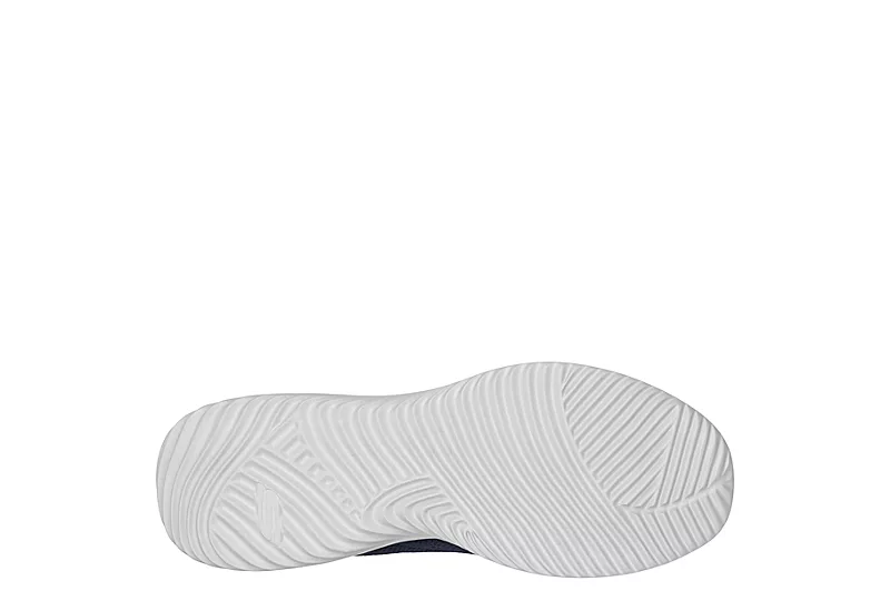 Skechers Mens Bounder Intread - Navy 7 Skechers Mens Bounder Intread - Navy - Image 5