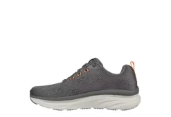 Skechers Mens Dlux Walker Commuter - Dark Grey -Cheap Vault Of Soles Store US 01 600968 02