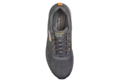 Skechers Mens Dlux Walker Commuter - Dark Grey -Cheap Vault Of Soles Store US 01 600968 03