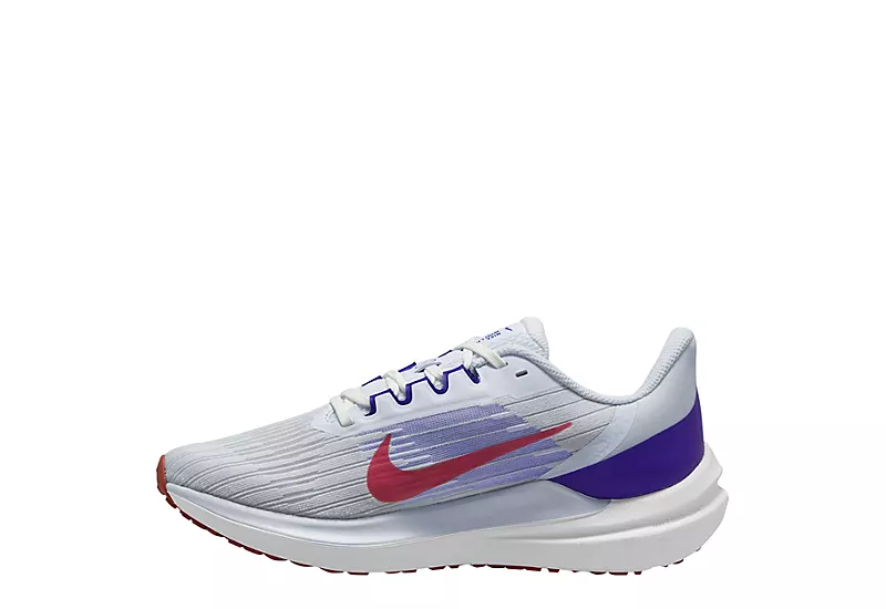 Nike Mens Air Winflo 9 Running Shoe - Grey 5 Nike Mens Air Winflo 9 Running Shoe - Grey - Image 3