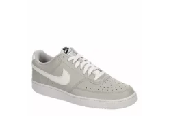 Nike Mens Court Vision Low Sneaker - Grey