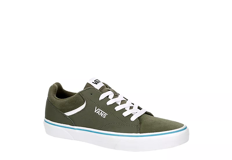 Vans Mens Seldan Sneaker - Olive 3 Vans Mens Seldan Sneaker - Olive