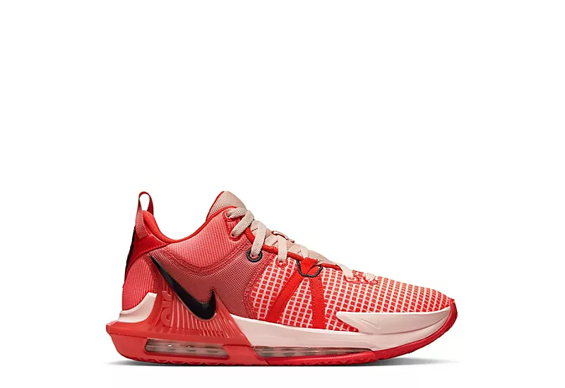 Nike Mens Lebron Witness 7 Basketball Shoe - Red 4 Nike Mens Lebron Witness 7 Basketball Shoe - Red - Image 2