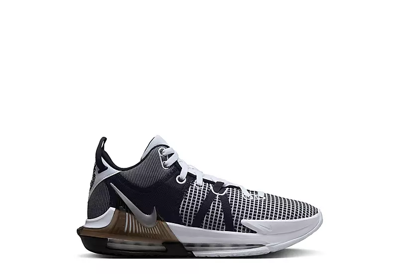 Nike Mens Lebron Witness 7 Basketball Shoe - White 4 Nike Mens Lebron Witness 7 Basketball Shoe - White - Image 2