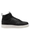Nike Mens Court Vision Mid Winter Sneaker Boot - Black -Cheap Vault Of Soles Store US 01 601110 00