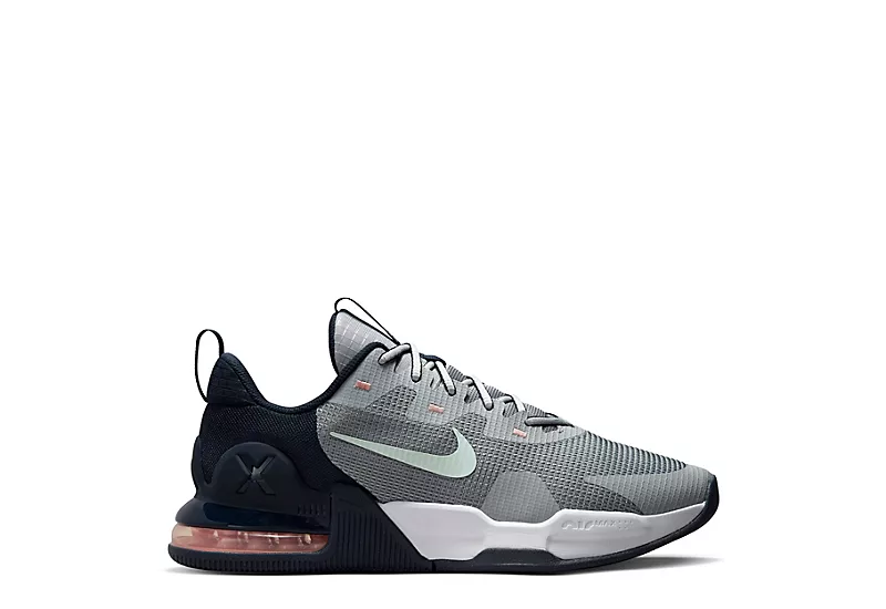 Nike Mens Air Max Alpha Trainer 5 Training Shoe - Grey 4 Nike Mens Air Max Alpha Trainer 5 Training Shoe - Grey - Image 2