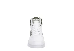 Adidas Mens Hoops 3.0 Mid Sneaker - White 11 Adidas Mens Hoops 3.0 Mid Sneaker - White -Cheap Vault Of Soles Store US 01 601152 02