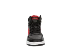 Adidas Mens Hoops 3.0 Mid Sneaker - Black -Cheap Vault Of Soles Store US 01 601163 02