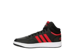 Adidas Mens Hoops 3.0 Mid Sneaker - Black -Cheap Vault Of Soles Store US 01 601163 03