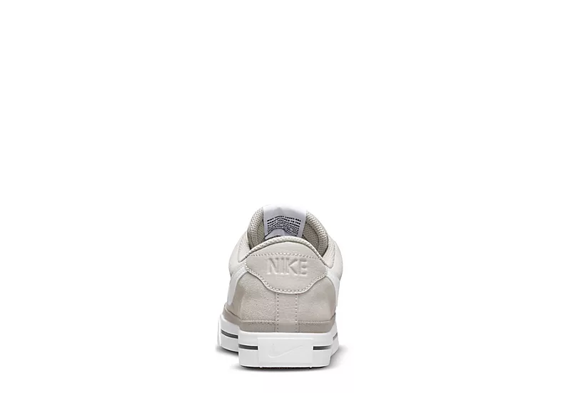 Nike Mens Court Legacy Suede Low Sneaker - Grey 6 Nike Mens Court Legacy Suede Low Sneaker - Grey - Image 4