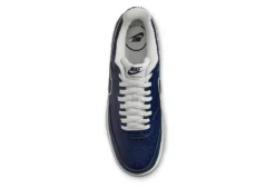 Nike Mens Court Vision Low Sneaker - Navy -Cheap Vault Of Soles Store US 01 601230 04