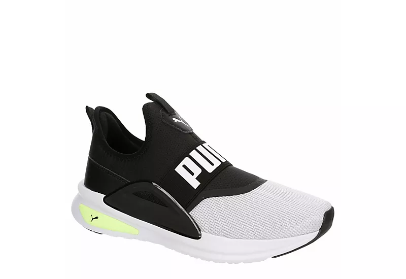 Puma Mens Enzo Evolve Slip On Sneaker - White 3 Puma Mens Enzo Evolve Slip On Sneaker - White