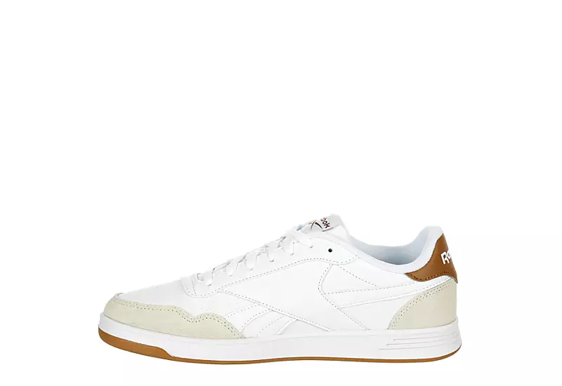 Reebok Mens Court Advance Sneaker - White 6 Reebok Mens Court Advance Sneaker - White - Image 4