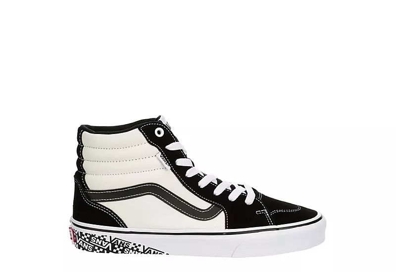 Vans Mens Filmore High Top Sneaker - White 4 Vans Mens Filmore High Top Sneaker - White - Image 2