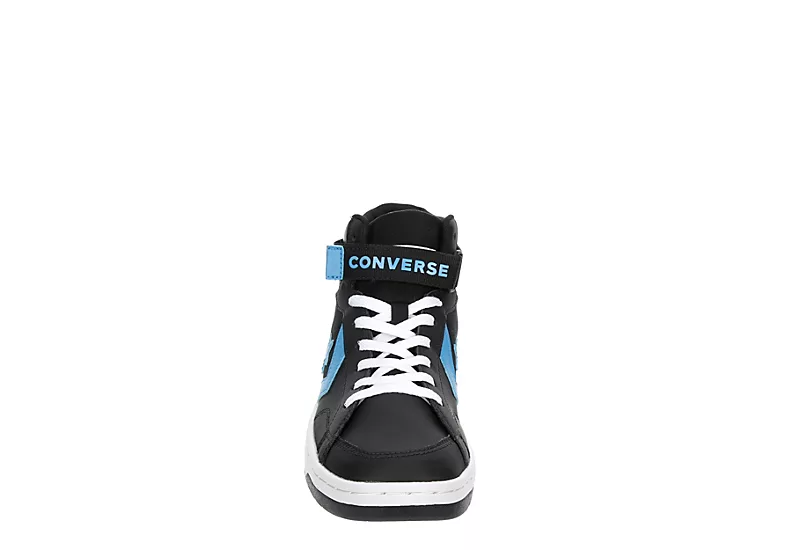 Converse Mens Pro Blaze Strap Sneaker - Black 5 Converse Mens Pro Blaze Strap Sneaker - Black - Image 3