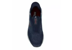Skechers Mens Slip-ins Max Cushioning Advantageous - Navy -Cheap Vault Of Soles Store US 01 601352 05