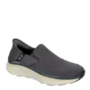 Skechers Mens Slip-ins Dlux Walker Orford - Dark Grey -Cheap Vault Of Soles Store US 01 601364 00