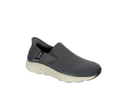 Skechers Mens Slip-ins Dlux Walker Orford - Dark Grey