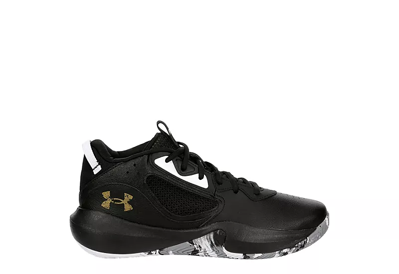 Under Armour Mens Lockdown 6 Basketball Shoe - Black 4 Under Armour Mens Lockdown 6 Basketball Shoe - Black - Image 2