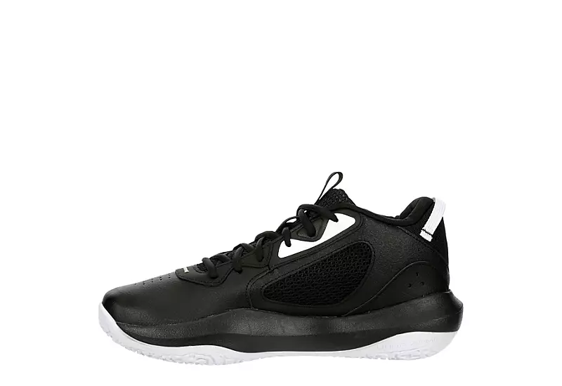 Under Armour Mens Lockdown 6 Basketball Shoe - Black 6 Under Armour Mens Lockdown 6 Basketball Shoe - Black - Image 4