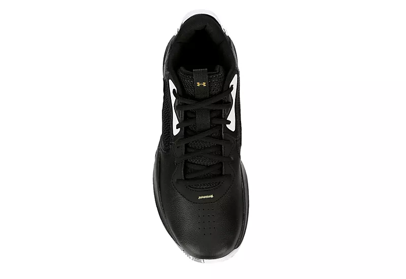 Under Armour Mens Lockdown 6 Basketball Shoe - Black 8 Under Armour Mens Lockdown 6 Basketball Shoe - Black - Image 6
