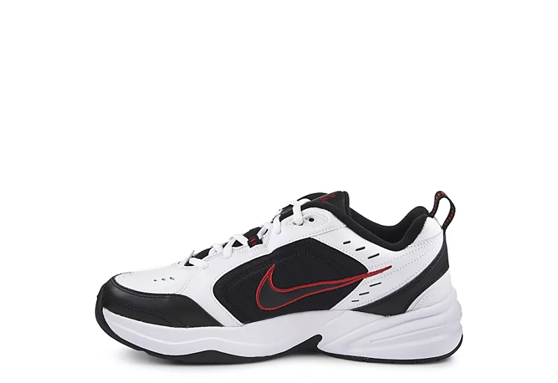 Nike Mens Air Monarch Iv Walking Shoe - White 6 Nike Mens Air Monarch Iv Walking Shoe - White - Image 4