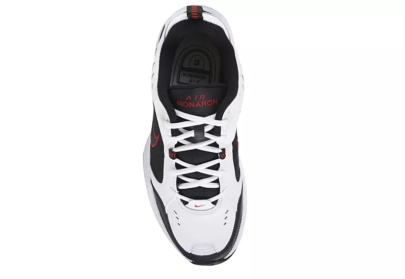 Nike Mens Air Monarch Iv Walking Shoe - White 8 Nike Mens Air Monarch Iv Walking Shoe - White - Image 6